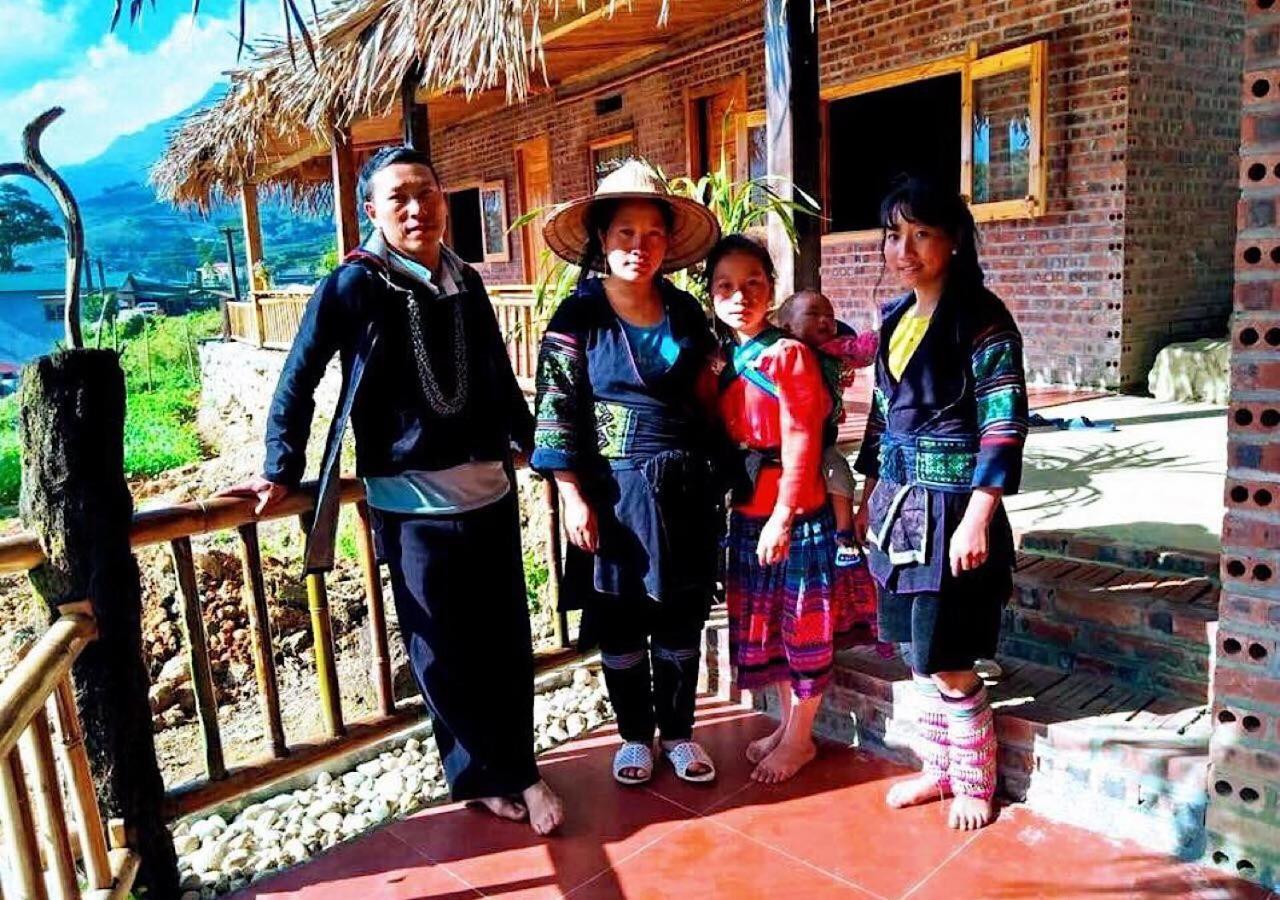 Sapa Hmong Bungalow Homestay Eksteriør bilde